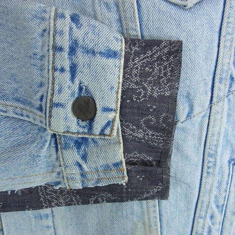 ニードルス NS297 Rebuild by Jean Jacket Covered Jacket リビルドバイニードルズ 再構築 デニム カバーオール ジャケット 買取実績 画像