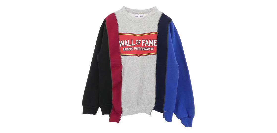 ニードルス Rebuild by Needles REMAKE リメイク 再構築 クルーネック スウェット 買取実績