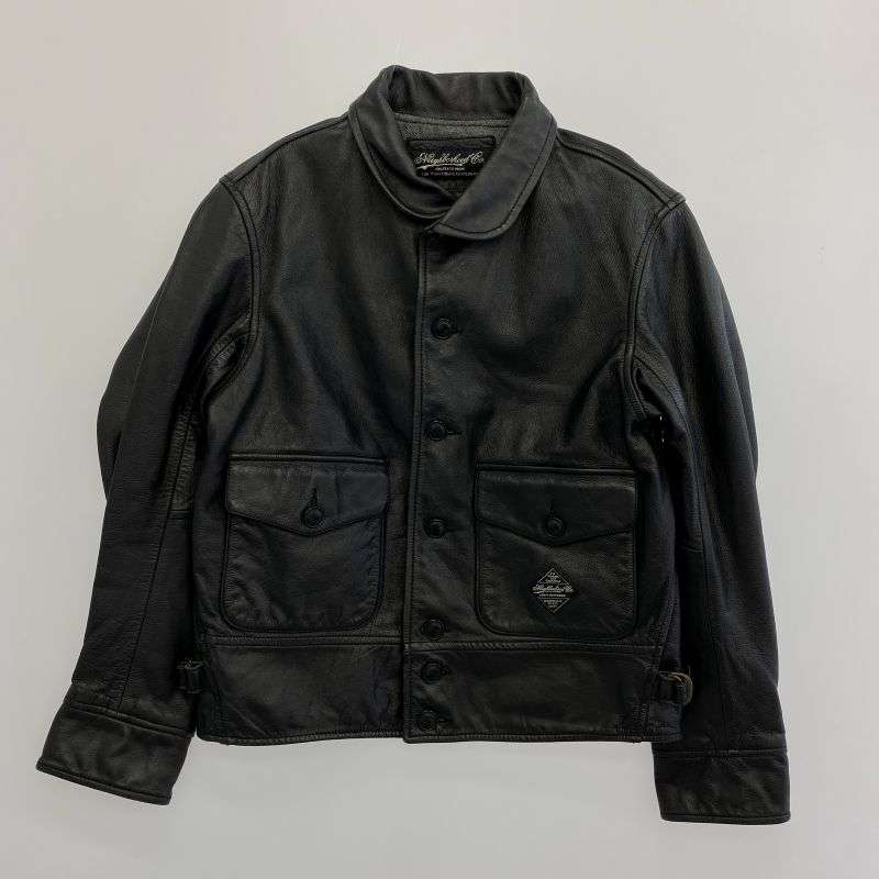 ネイバーフッド 15AW 152SZNH-JKM01 HERON/CL-JKT ヘロン レザー ジャケット 買取実績 画像