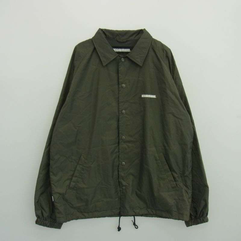 ネイバーフッド 202TSN-JKM01 BROOKS N-JKT ロゴ刺繍 コーチ ジャケット ナイロン ジャケット 買取実績 画像