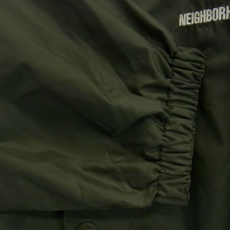 ネイバーフッド 202TSN-JKM01 BROOKS N-JKT ロゴ刺繍 コーチ ジャケット ナイロン ジャケット 買取実績 画像