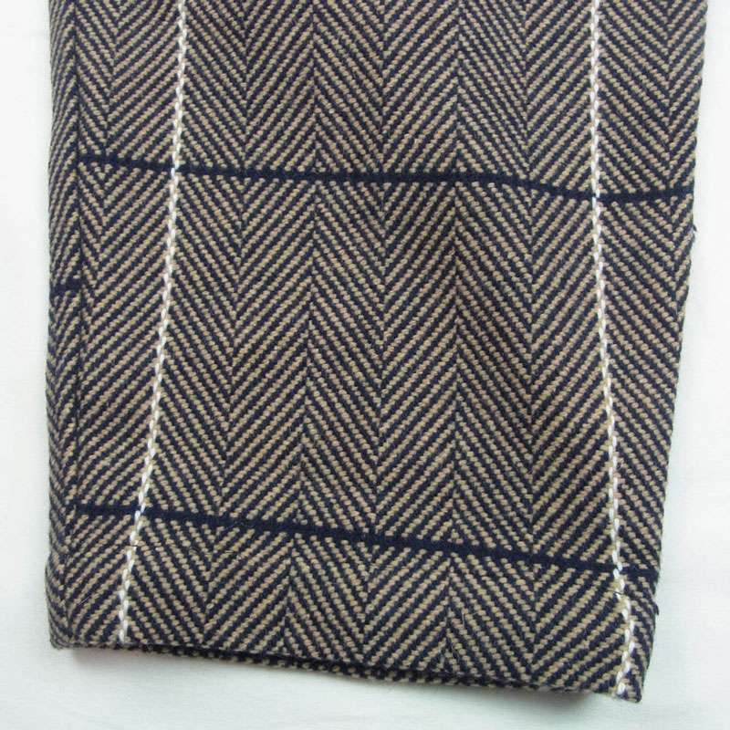 ネイバーフッド 20AW 202AQNH-PTM06 ウール チェック スラックス パンツ 買取実績 画像