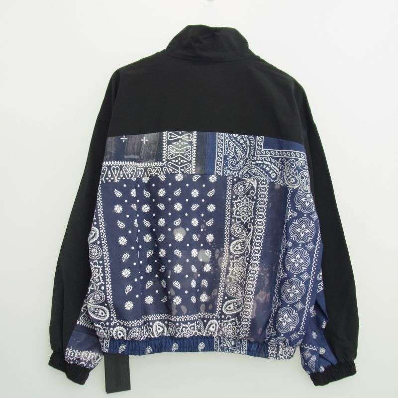 ネイバーフッド 21AW 212AQNH-JKM03 BANDANA CHOPPED TRACK JACKET バンダナ トラック ジャケット ロゴ入り木製ハンガー付 買取実績 画像