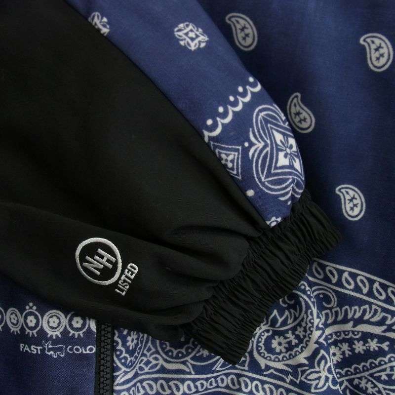 ネイバーフッド 21AW 212AQNH-JKM03 BANDANA CHOPPED TRACK JACKET バンダナ トラック ジャケット ロゴ入り木製ハンガー付 買取実績 画像