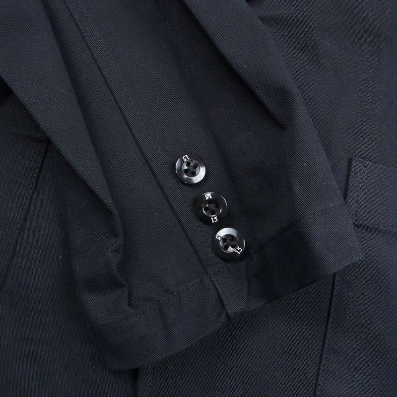 ネイバーフッド 231AQWSN-JKM01S X WIND AND SEA 3BUTTON JACKET NBHD AND SEA ロゴ刺繍 ウィンダンシー 3ボタン テーラード ジャケット 買取実績 画像