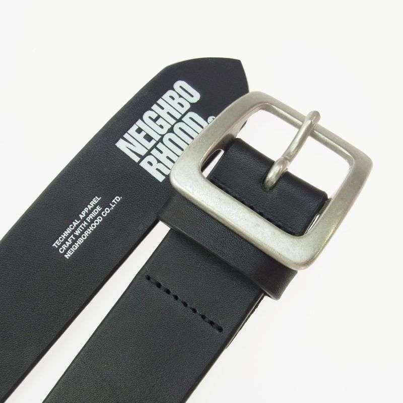ネイバーフッド 232PKNH-AC02 LEATHER WIDE BELT レザー ワイド ベルト 買取実績 画像