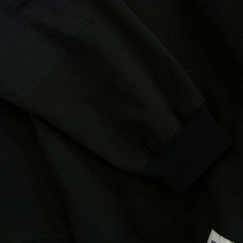 ネイバーフッド 23AW 232TSNH-SHM08 PULLOVER SHIRT LS プルオーバー シャツ ロゴプリント エルボーパッチ付 ロングスリーブ スウェット カットソー 買取実績 画像