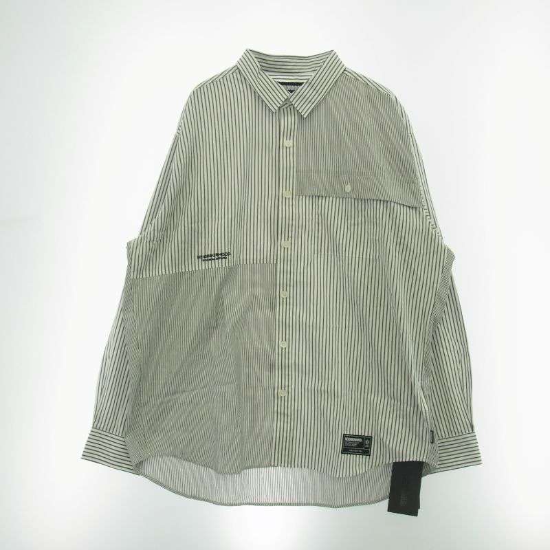ネイバーフッド 25AW 252SPNH-SHM05 MULTI STRIPE SHIRT マルチストライプ シャツ 買取実績 画像