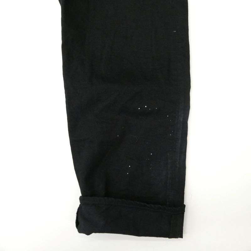 ネイバーフッド 25SS 252AQNH-PTM07 BW . WASHED DP BASIC PANTS 12oz Nステッチ ウオッシュド ペイント 5ポケット ブラックデニム パンツ 買取実績 画像