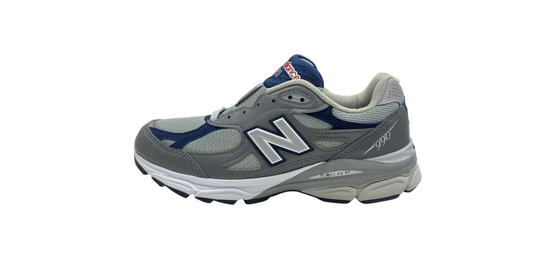 ニューバランス 22SS M990GJ3 USA製 990 V3 Gray Navy スニーカー 買取実績