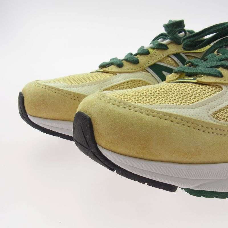 ニューバランス 23AW U990TE6 USA製 990 V6 PALE YELLOW ペール イエロー ローカット スニーカー 買取実績 画像