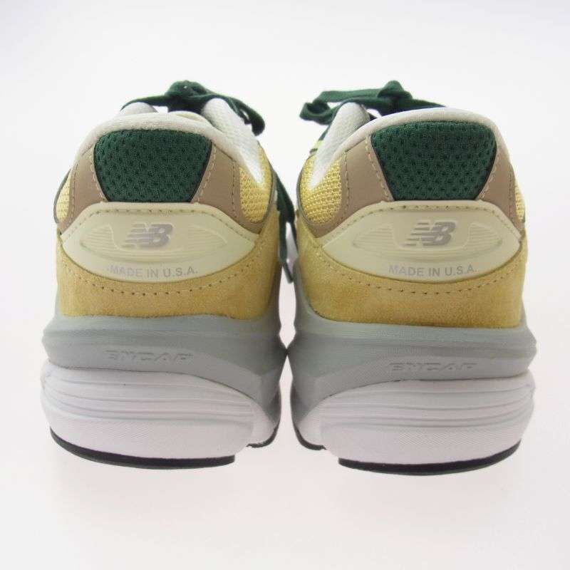 ニューバランス 23AW U990TE6 USA製 990 V6 PALE YELLOW ペール イエロー ローカット スニーカー 買取実績 画像