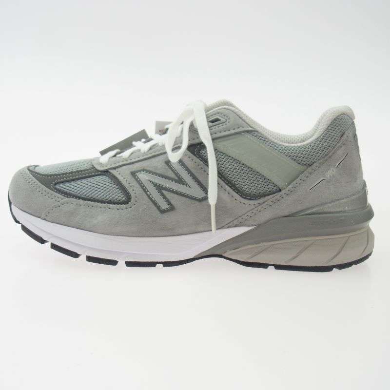 ニューバランス M990GL5 USA製 990 V5 GRAY グレイ スエード ローカットスニーカー 買取実績 画像