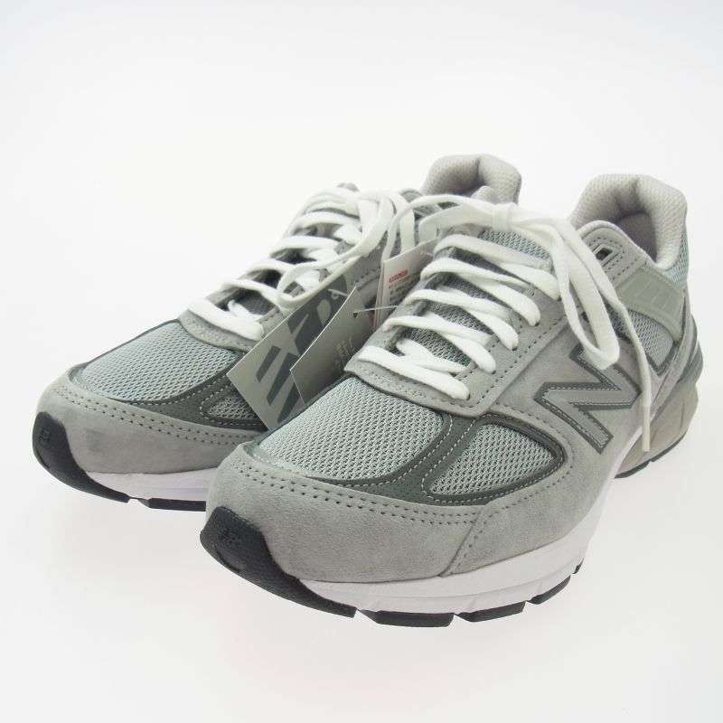ニューバランス M990GL5 USA製 990 V5 GRAY グレイ スエード ローカットスニーカー 買取実績 画像