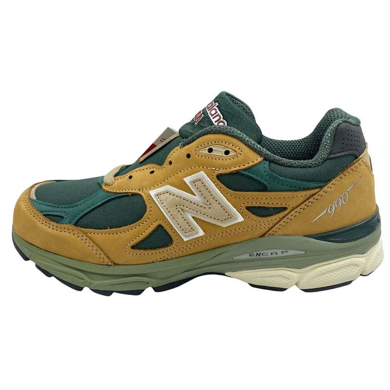 ニューバランス M990WG3 USA製 990V3 Brown Charcoal ブラウンチャコール ローカット スニーカー 買取実績 画像