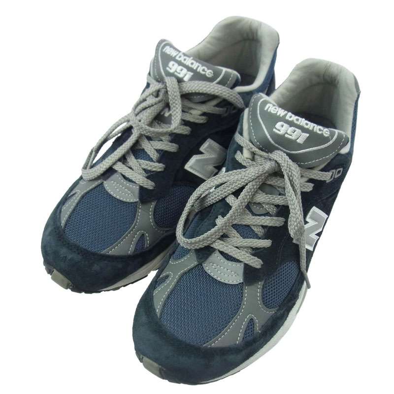 ニューバランス M991NV 英国製 スエード メッシュ スニーカー 買取実績 画像