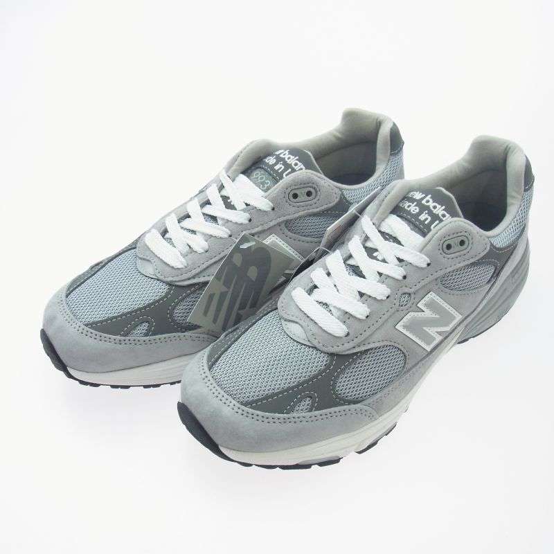 ニューバランス MR993GL USA製 993 V3 GRAY グレイ スエード ローカット スニーカー 買取実績 画像