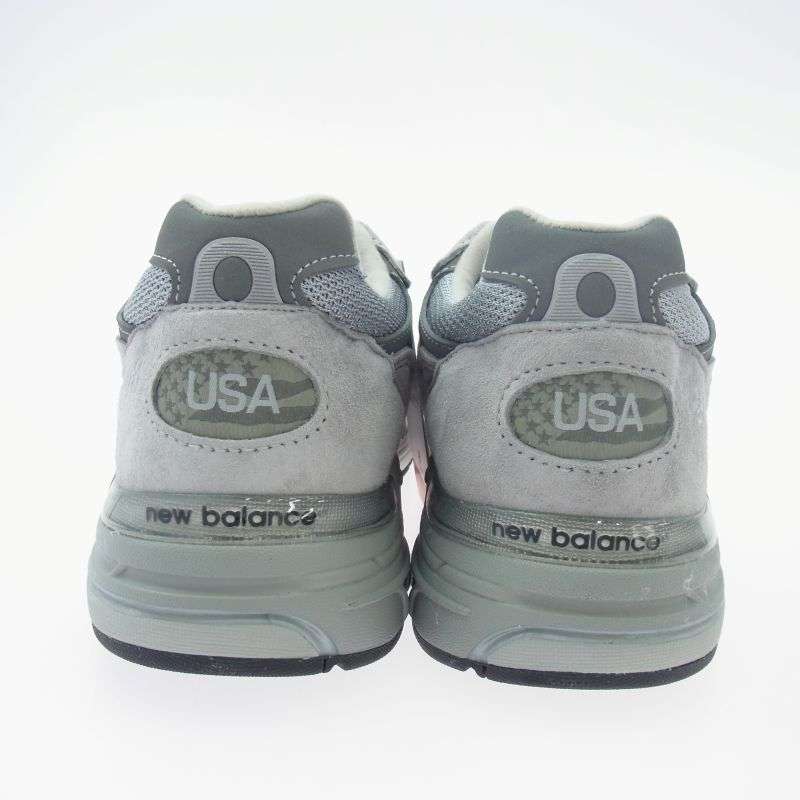 ニューバランス MR993GL USA製 993 V3 GRAY グレイ スエード ローカット スニーカー 買取実績 画像