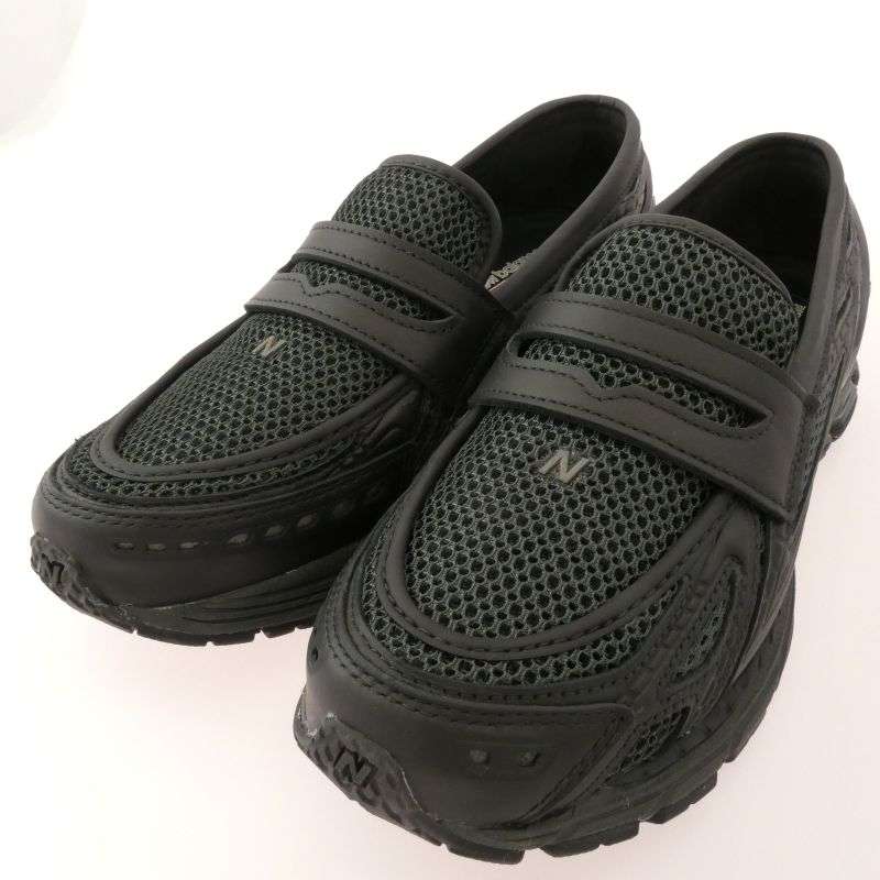 ニューバランス U1906LAI LOAFER BLACK ローファータイプ オーバーレイデザイン スニーカー 買取実績 画像