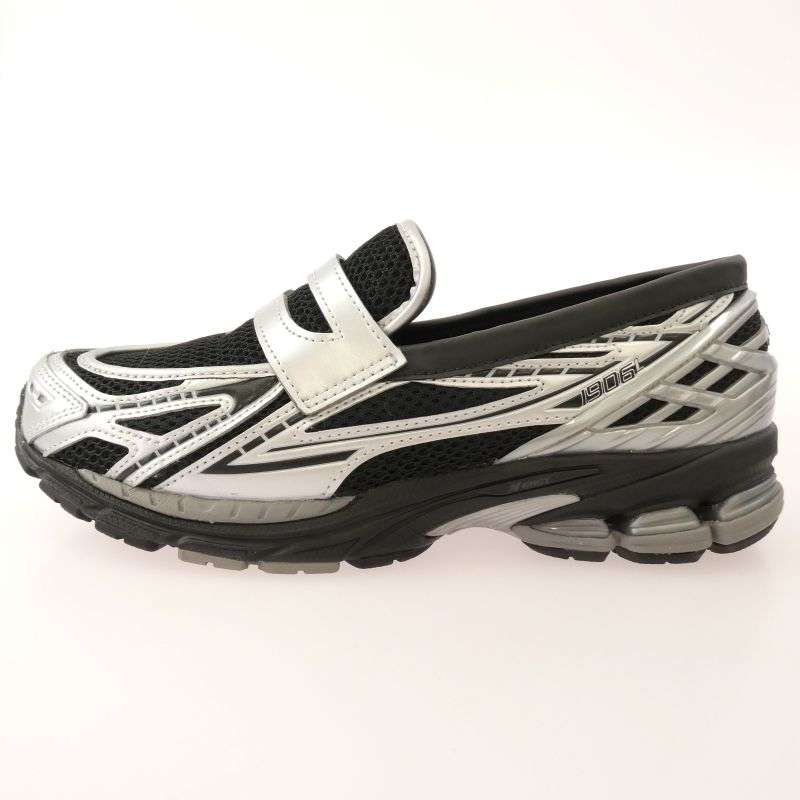 ニューバランス U1906LOC LOAFER BLACK SILVER METALLIC ローファー ローカット スニーカー 買取実績 画像