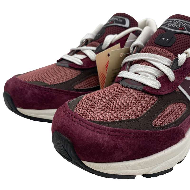 ニューバランス U990BT6 USA製 990V6 Burgundy バーガンディ ローカット スニーカー 買取実績 画像
