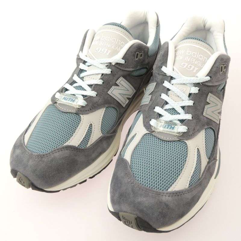 ニューバランス U991KH2 × KITH キス 991V2 アスファルト スニーカー【フェイクバスターズ鑑定済み】 買取実績 画像
