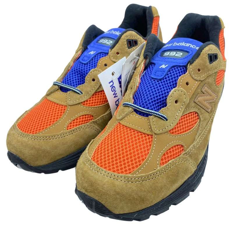 ニューバランス U992AB 992 MiUSA Action Bronson Tiger Eye ローカット スニーカー 買取実績 画像