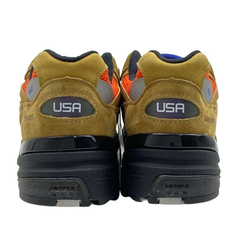 ニューバランス U992AB 992 MiUSA Action Bronson Tiger Eye ローカット スニーカー 買取実績 画像