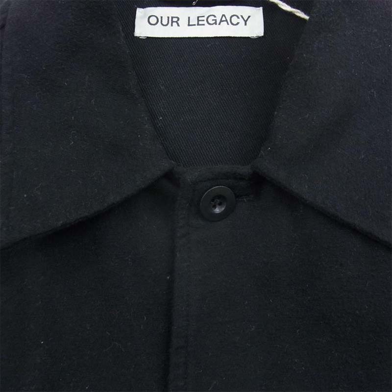 アワーレガシー ポルトガル製 EVENING COACH JACKET BLACK BRUSHED COTTON 買取実績 画像