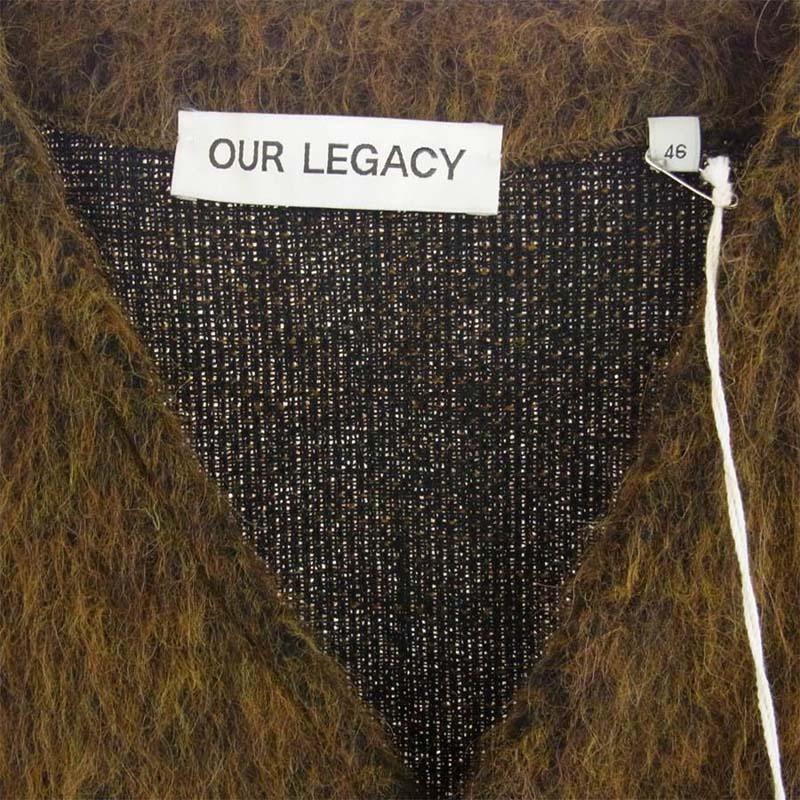 アワーレガシー OUR LEGACY M4213CRM CARDIGAN OLIVE MELANGE MOHAIR カーディガン 買取実績 画像