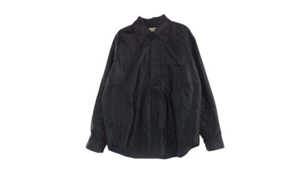 アワーレガシー M4222CB COCO 70S SHIRT CAGEIAN BLACK FAKE LEATHER 買取実績