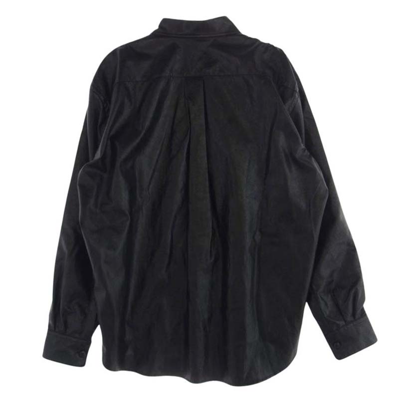 アワーレガシー M4222CB COCO 70S SHIRT CAGEIAN BLACK FAKE LEATHER 買取実績 画像
