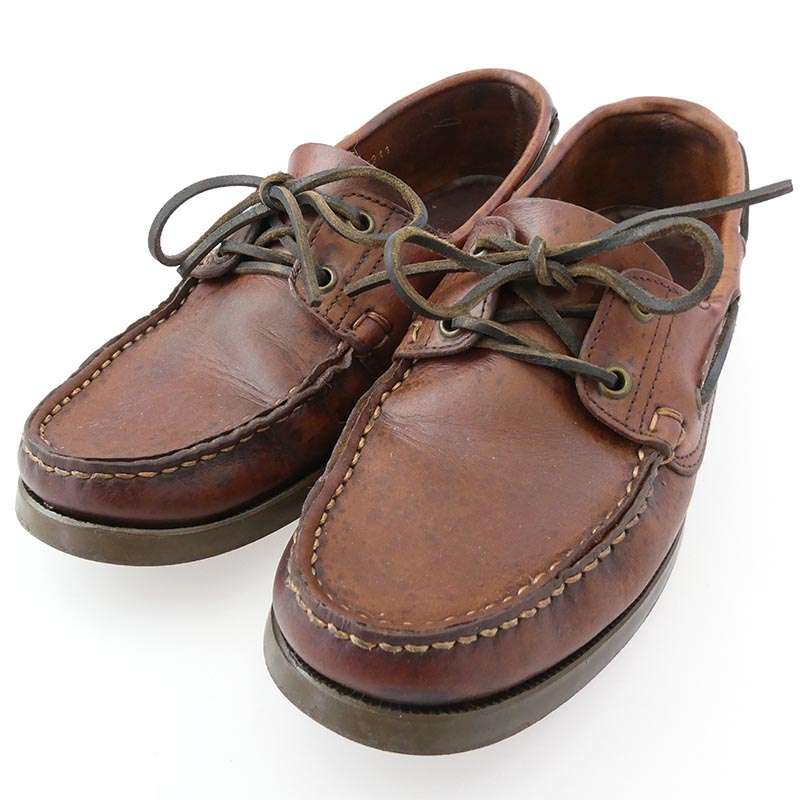 パラブーツ BARTH MARINE バース レザー デッキシューズ 買取実績 画像