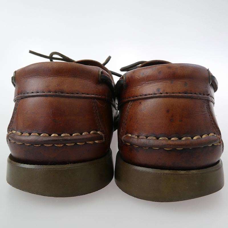 パラブーツ BARTH MARINE バース レザー デッキシューズ 買取実績 画像