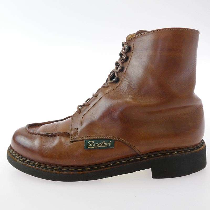 パラブーツ ボーリュー レースアップ レザー ブーツ 買取実績 画像