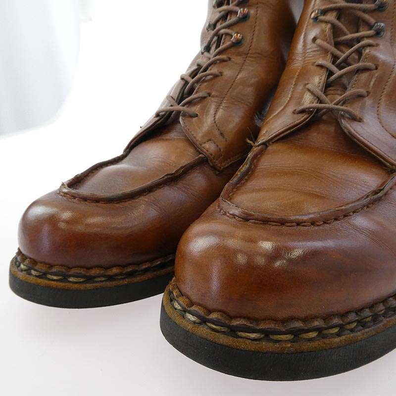 パラブーツ ボーリュー レースアップ レザー ブーツ 買取実績 画像