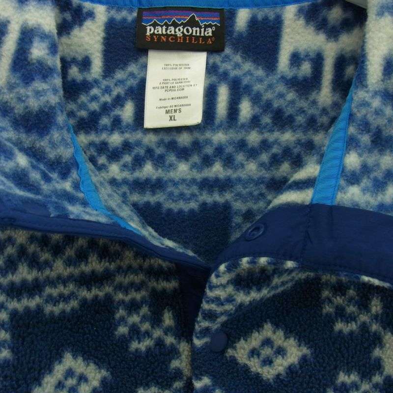 パタゴニア 11AW 25450 SYNCHILLA シンチラ スナップT プルオーバー フリース 買取実績 画像