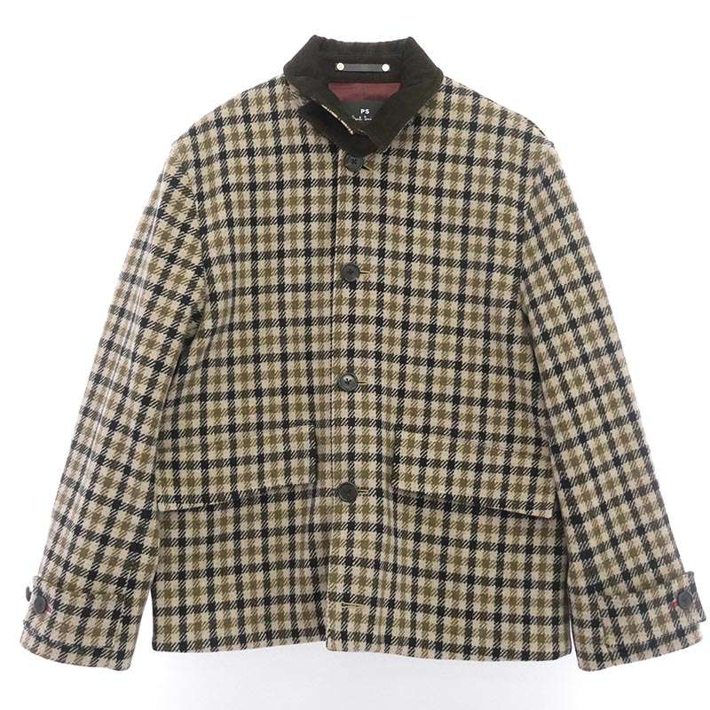 ポールスミス 23SS 232113 ガンクラブチェック ブルゾン ジャケット 買取実績 画像