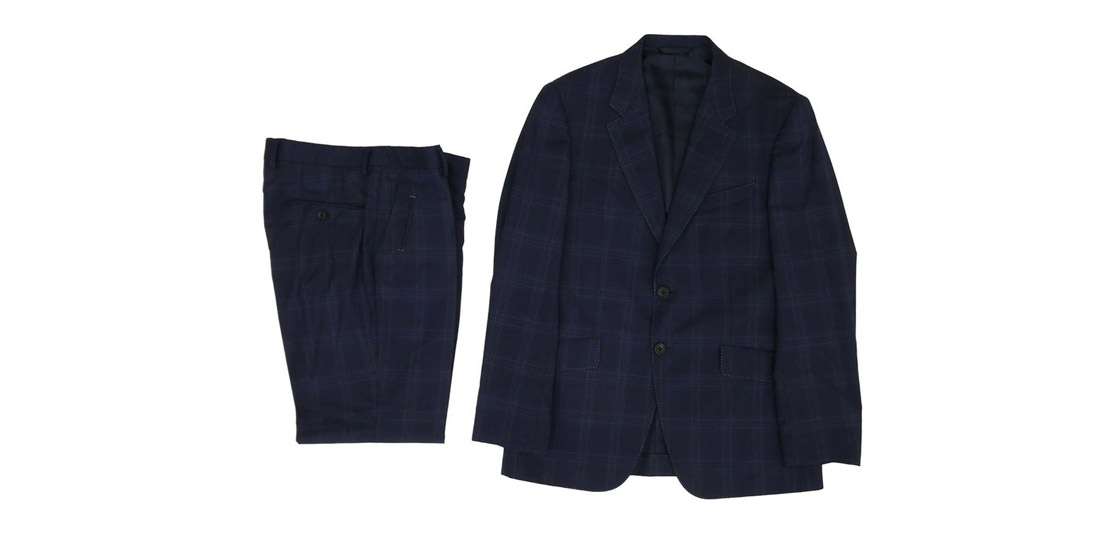 ポールスミス PC-ST-52207 ViTALE BARBERIS ヴィタル・バルベリス ウール チェック 2B テーラード ジャケット セットアップ 買取実績