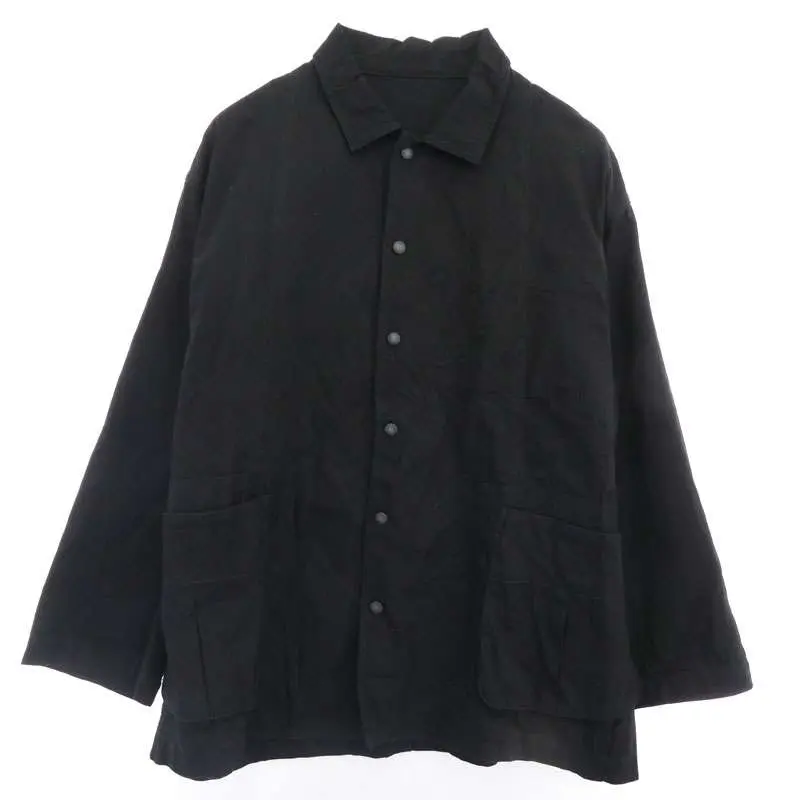 ポータークラシック POPLIN MIL-SHIRT JACKET Porter Classic - POPLIN MIL-SHIRT JACKET - BLACK – PHAETON