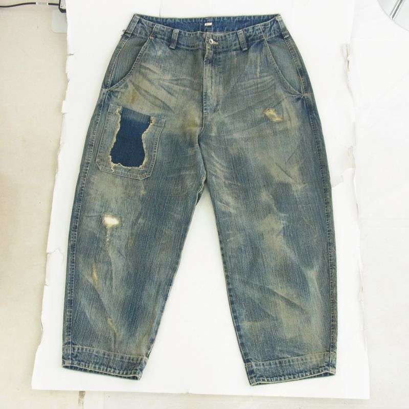 ポータークラシック PC-005-2499-0040-0014 STEINBECK DENIM POCKET PANTS VINTAGE CUSTOM ポケット ヴィンテージ カスタム デニム パンツ 買取実績 画像