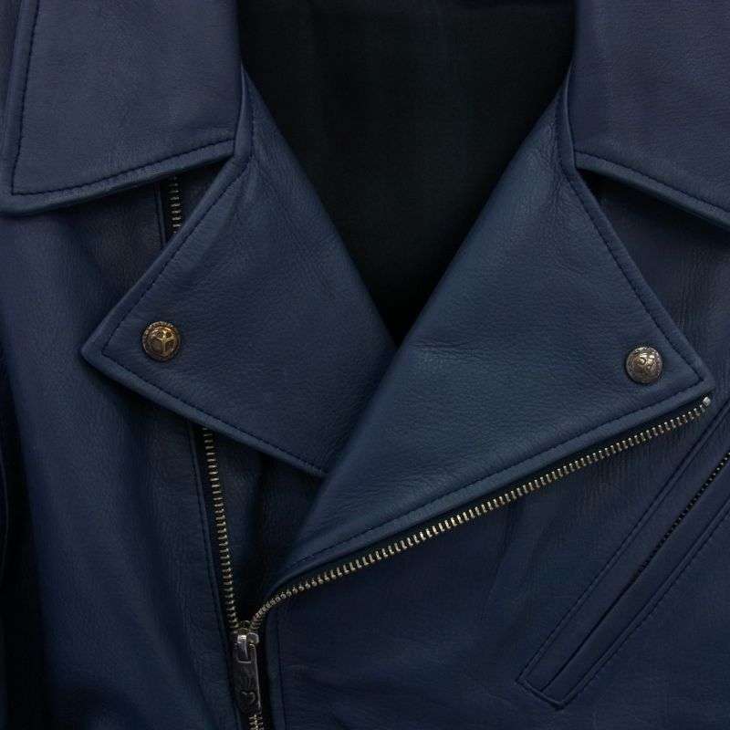 ポータークラシック PC RIDERS JACKET W/LOVE&PEACE SILVER ダブルライダース ジャケット ラブアンドピース 買取実績 画像