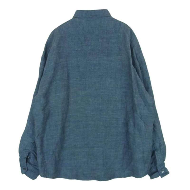 ポータークラシック レギュラーカラー ロールアップ 長袖 シャンブレー シャツ 買取実績 画像