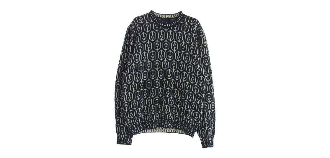 プラダ 21AW UMB258 総柄 カシミヤ混 ウール混 セーター ニット 買取実績