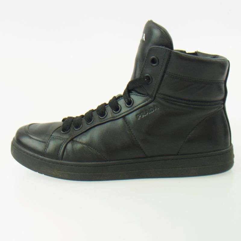 プラダ 2TG 184 サイド ジップ ハイカット スニーカー 買取実績 画像