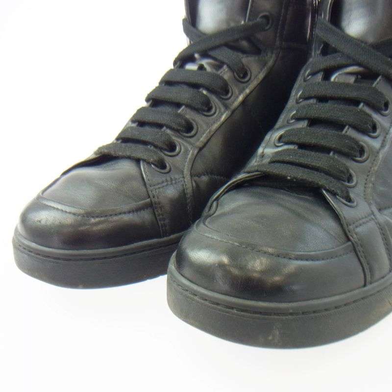 プラダ 2TG 184 サイド ジップ ハイカット スニーカー 買取実績 画像
