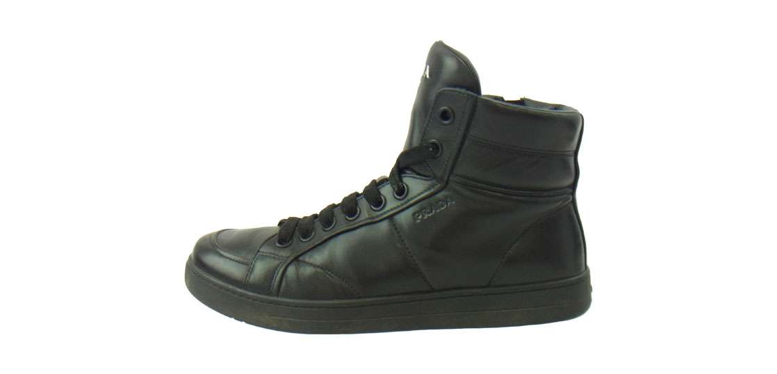 プラダ 2TG 184 サイド ジップ ハイカット スニーカー 買取実績