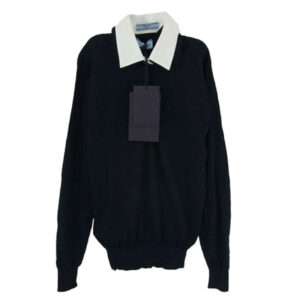 プラダ DNA00T S000 145T 襟付き ウール ニット 長袖 ポロシャツ 買取実績