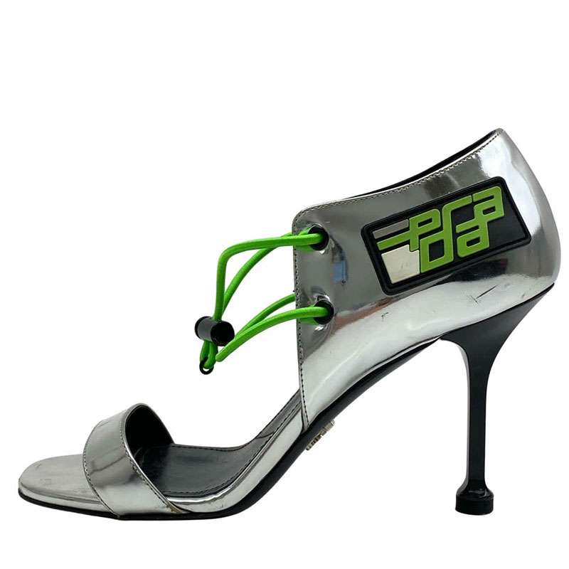 PRADAプラダ サンダル シルバー PRADA（プラダ）サンダル シルバー サイズ:EU36(22.5cm位