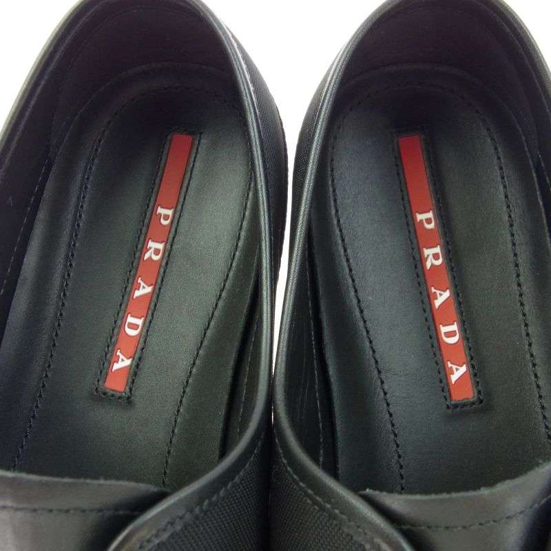 プラダスポーツ 3114 レザー切替 ナイロン ローカットスニーカー 買取実績 画像